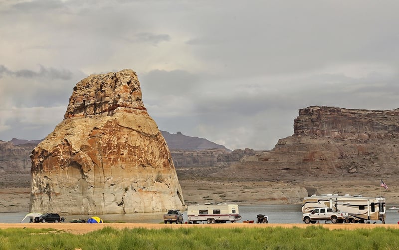 RV Camping under the Stars